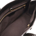 Louis Vuitton Monogram Vernis Wilshire PM Tote Bag Patent Calfskin Amarante — view 5