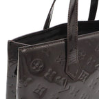 Louis Vuitton Monogram Vernis Wilshire PM Tote Bag Patent Calfskin Amarante — view 6