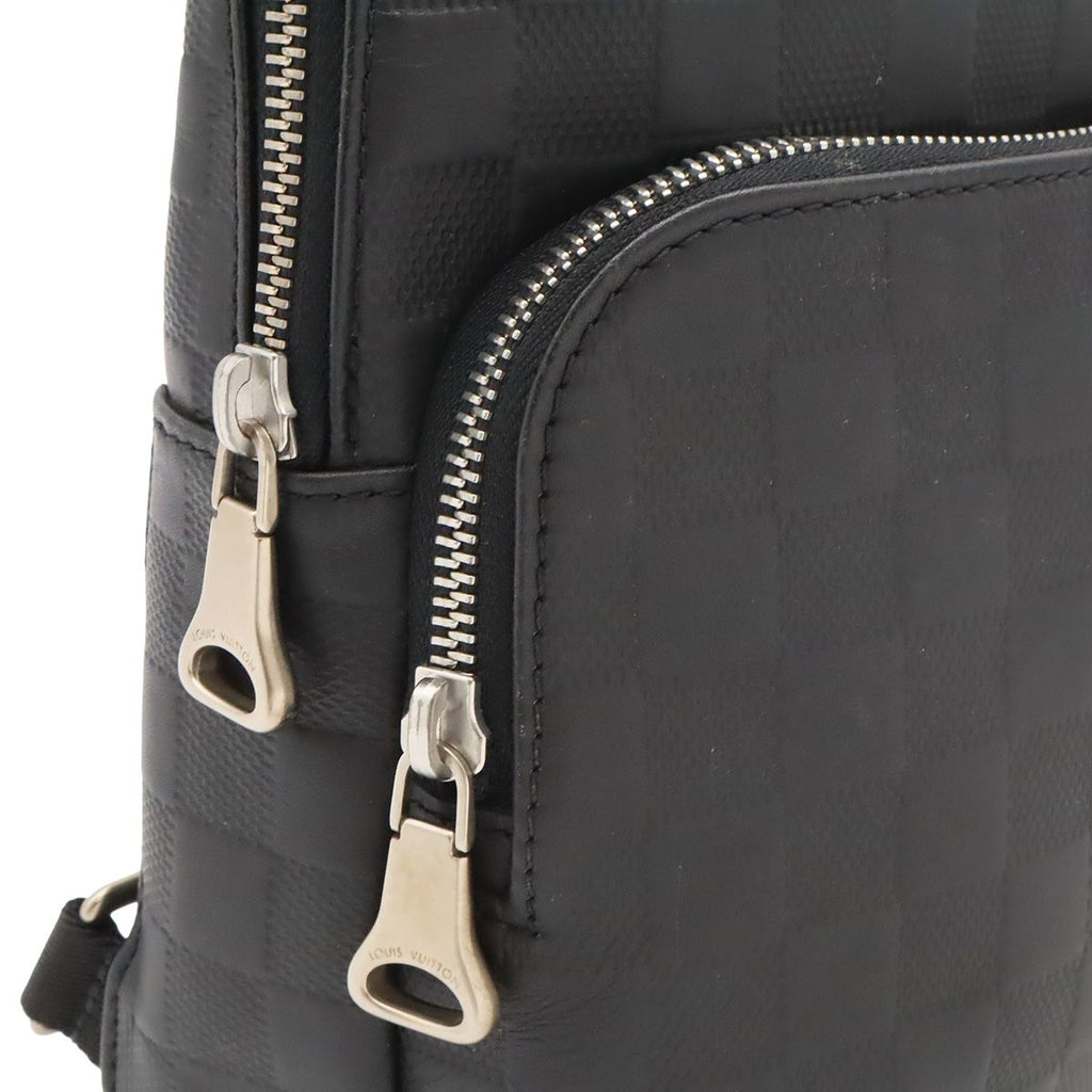 Louis Vuitton Damier Infini Avenue Sling Bag Onyx Black — view 7