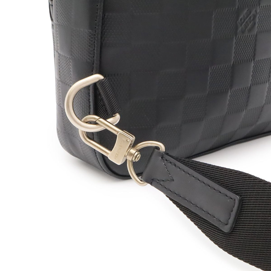Louis Vuitton Damier Infini Avenue Sling Bag Onyx Black — view 6