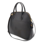 Hermes Bolide 35 Tote 2-Way Shoulder Bag Leather Black Gold — view 2