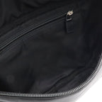Gucci Logo Nylon Small Belt Bag Waist Pouch Hip Black Silver — view 8