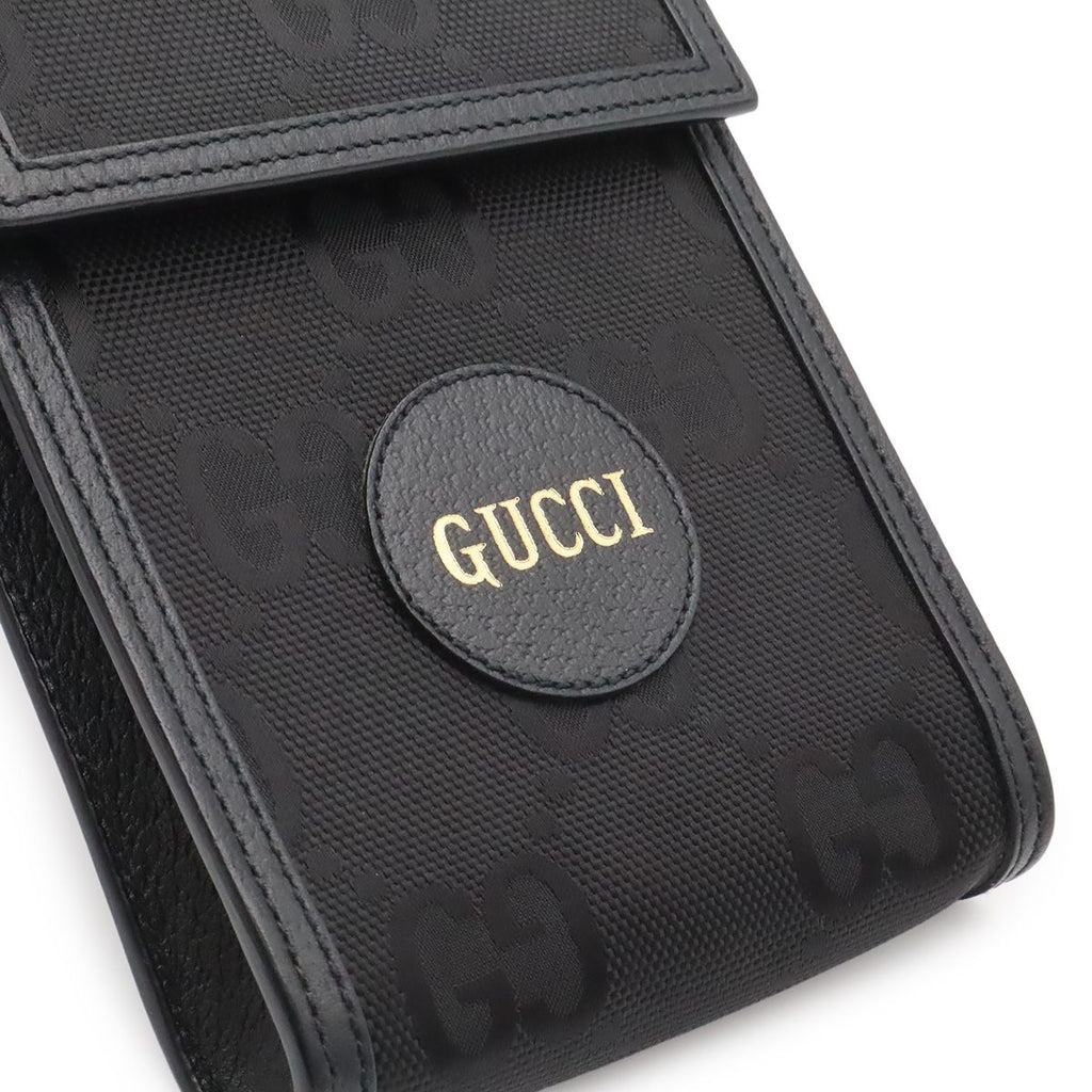 Gucci Off the Grid Pochette Mini Shoulder Bag Nylon Canvas Black — view 8
