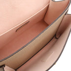 Louis Vuitton My Lockme Chain Shoulder Bag Pochette Leather Greige — view 6