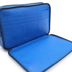 Bottega Veneta Intrecciato Clutch Leather Blue — view 6