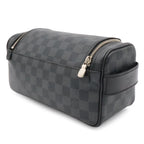 Louis Vuitton Damier Graphite Toilette Pouch Travel Clutch Handbag — view 2