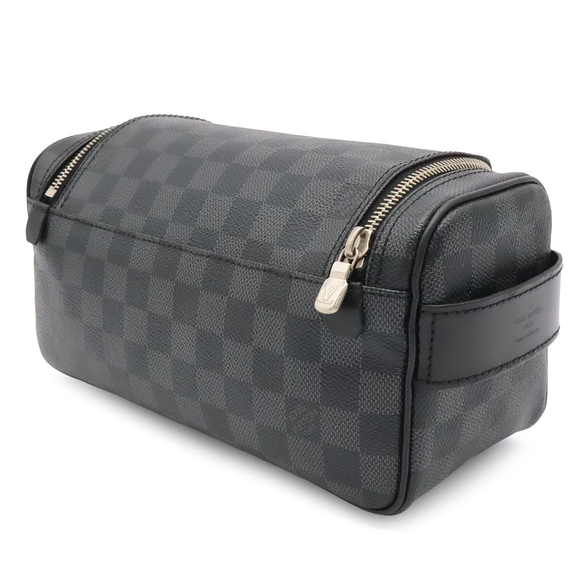 Louis Vuitton Damier Graphite Toilette Pouch Travel Clutch Handbag — view 2