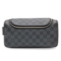 Louis Vuitton Damier Graphite Toilette Pouch Travel Clutch Handbag