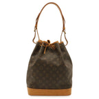 Louis Vuitton Monogram Noe Shoulder Bag Semi Drawstring