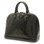 Louis Vuitton Monogram Vernis Alma PM Handbag Patent Leather Noir Black — view 2