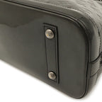 Louis Vuitton Monogram Vernis Alma PM Handbag Patent Leather Noir Black — view 3