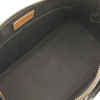 Louis Vuitton Monogram Vernis Alma PM Handbag Patent Leather Noir Black — view 8