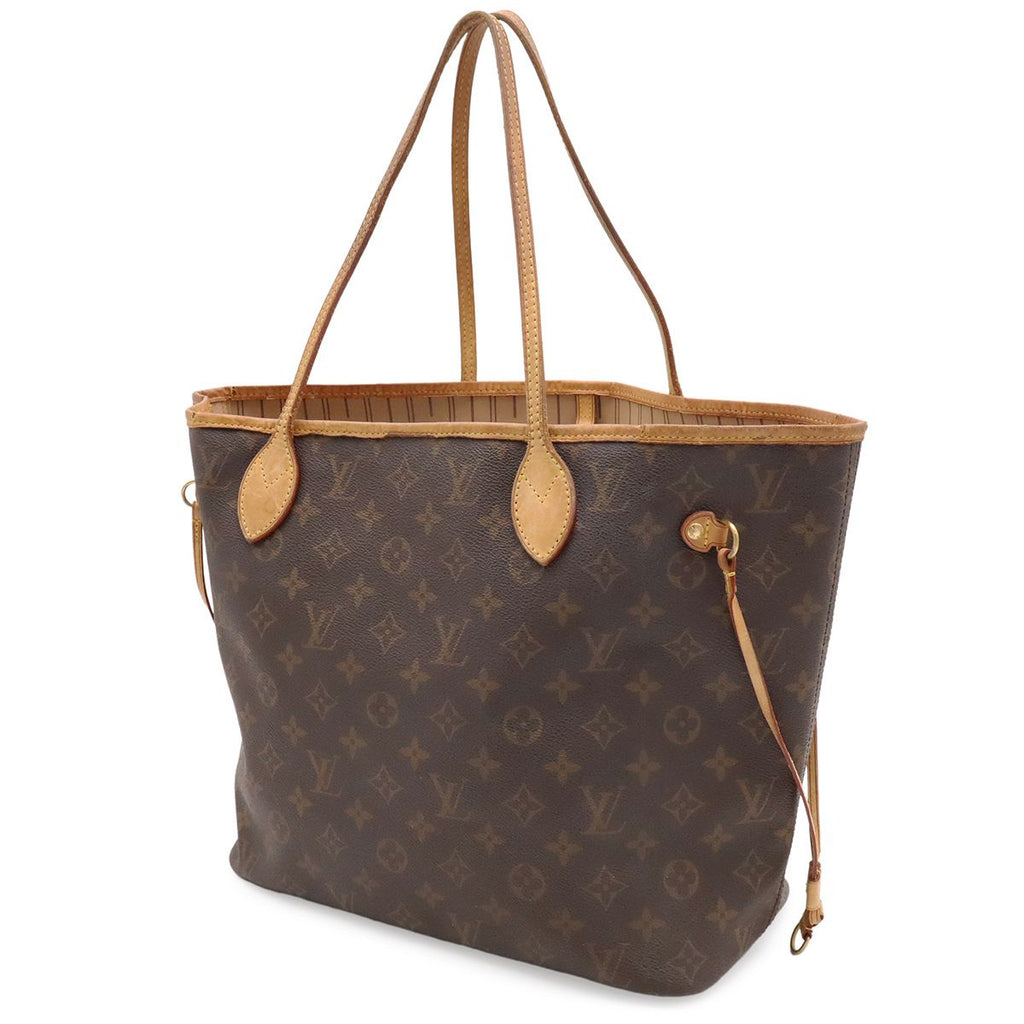 Louis Vuitton Monogram Neverfull MM Tote Shoulder Bag — view 2