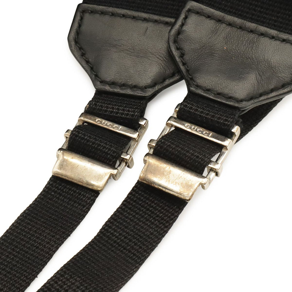 Gucci Guccissima Backpack Rubber-Coated Leather Black Silver — view 6