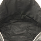Gucci Guccissima Backpack Rubber-Coated Leather Black Silver — view 8