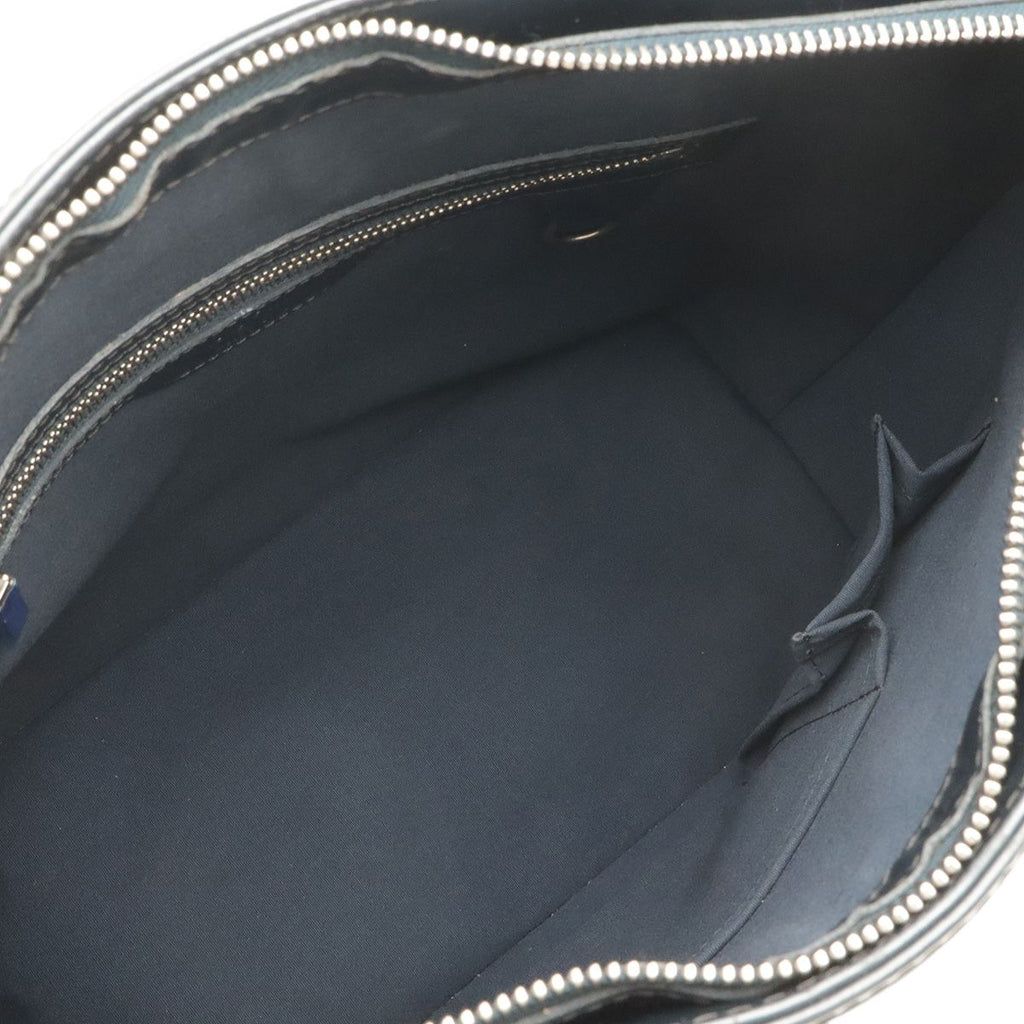 Louis Vuitton Monogram Matt Stockton Tote Shoulder Bag Blue — view 8