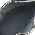 Louis Vuitton Monogram Matt Stockton Tote Shoulder Bag Blue — view 8