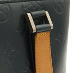 Louis Vuitton Monogram Matt Stockton Tote Shoulder Bag Blue — view 7