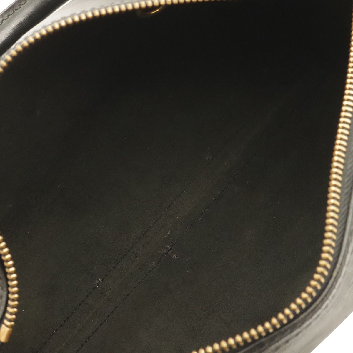Louis Vuitton Epi Speedy 25 Mini Boston Bag Soft Noir Black Gold — view 6