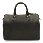 Louis Vuitton Epi Speedy 25 Mini Boston Bag Soft Noir Black Gold