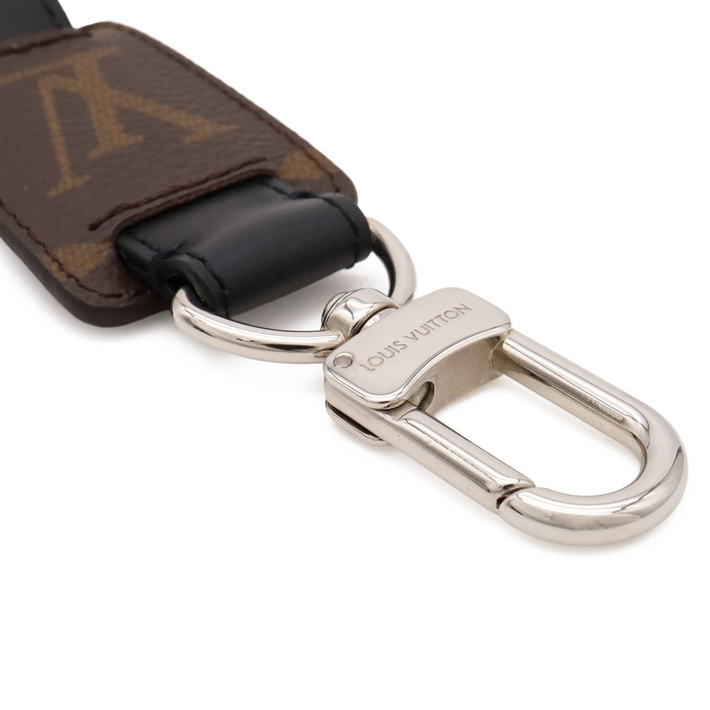 Louis Vuitton Monogram Porte Cles LV Snap Key Holder Key Ring Key Charm Silver — view 3