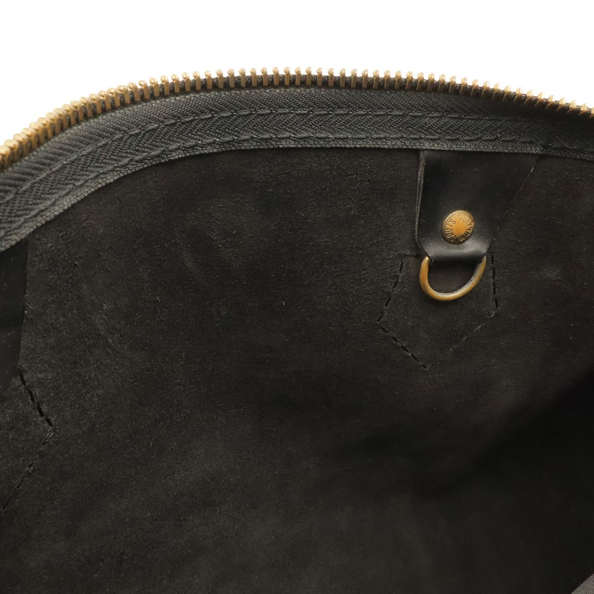 Louis Vuitton Epi Speedy 30 Boston Bag Leather Noir Black — view 7