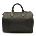 Louis Vuitton Epi Speedy 30 Boston Bag Leather Noir Black