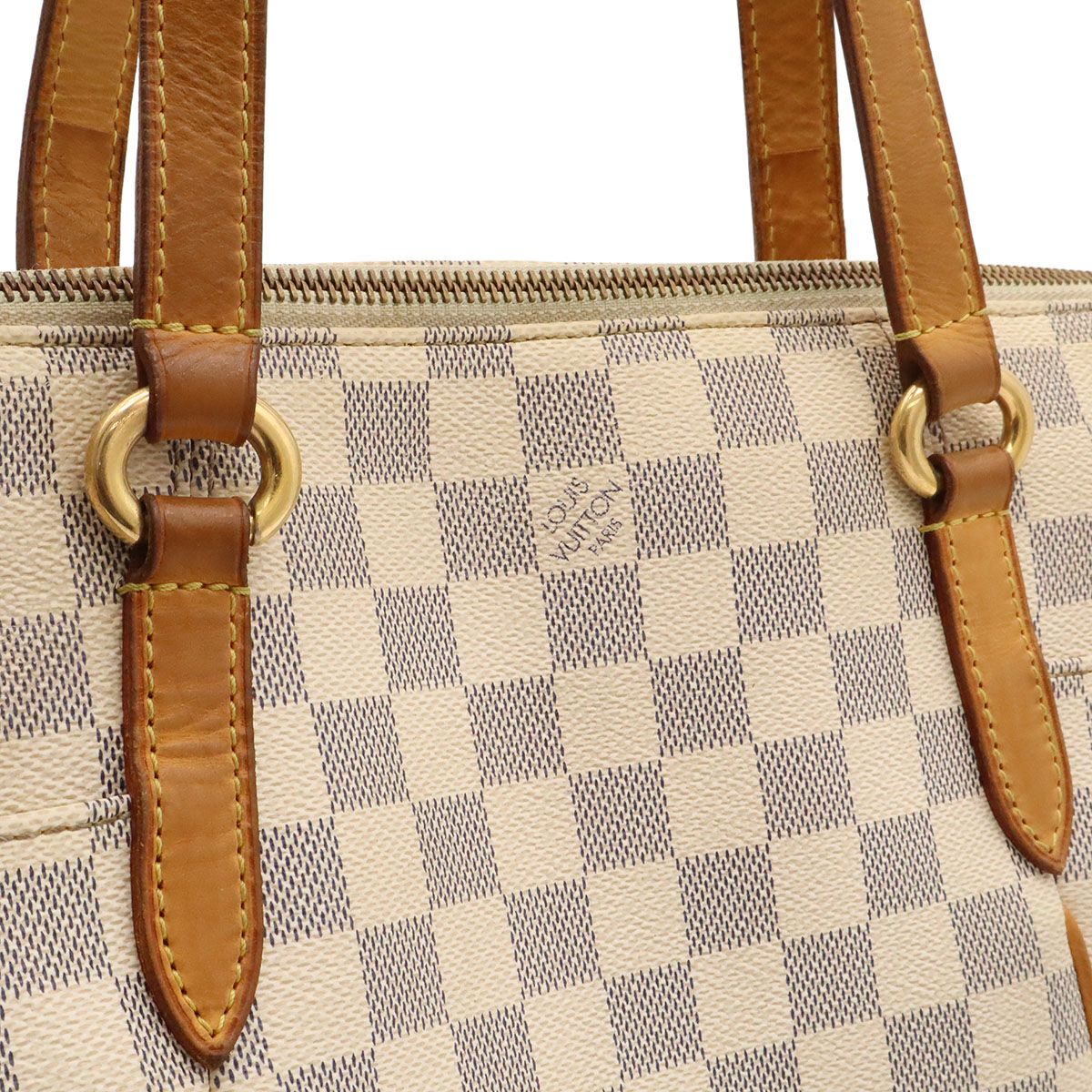 Louis Vuitton Damier Azur Totally PM Tote Shoulder Bag — view 5