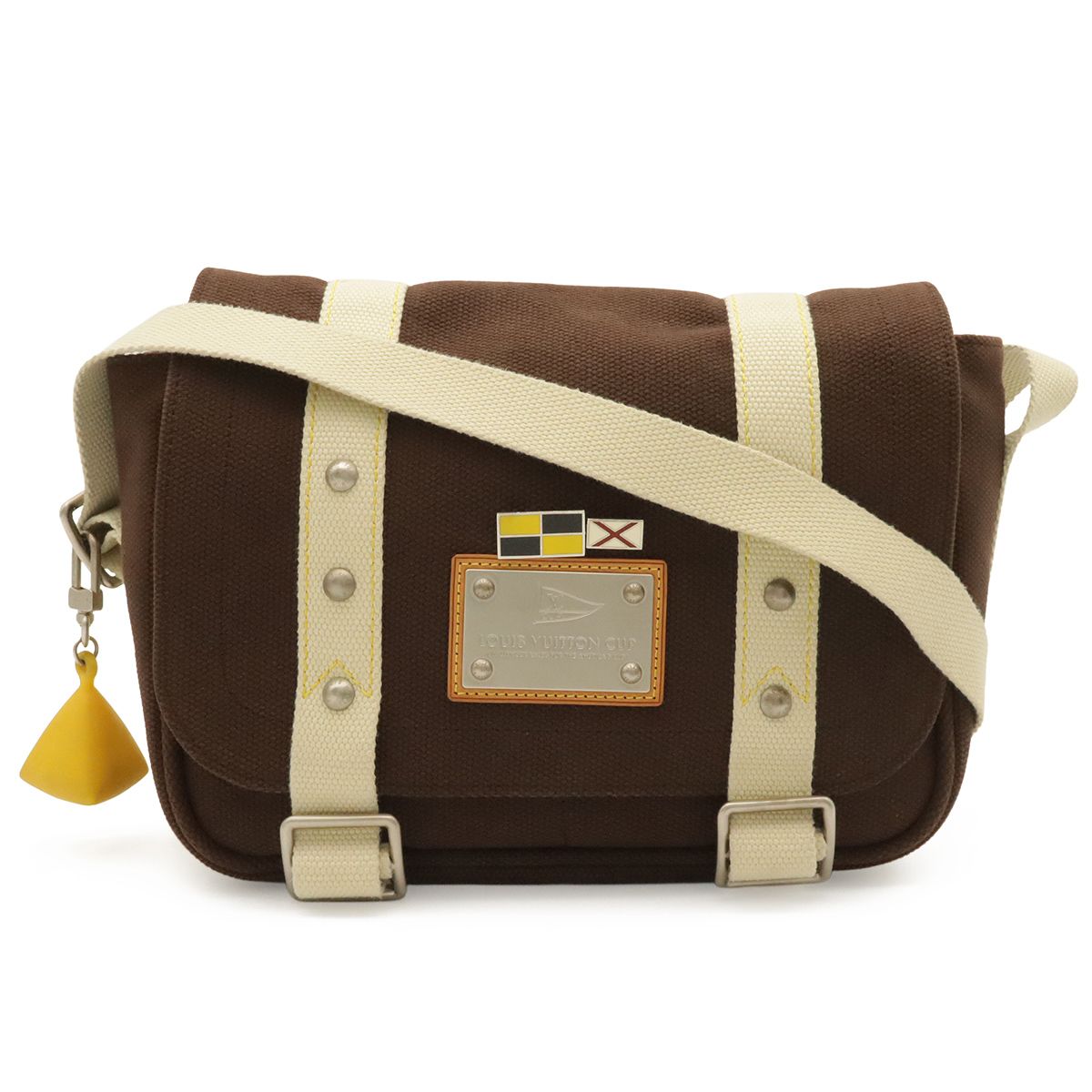 Louis Vuitton Antigua Line Cup LV Cup Besace PM Shoulder Bag Messenger Mocha