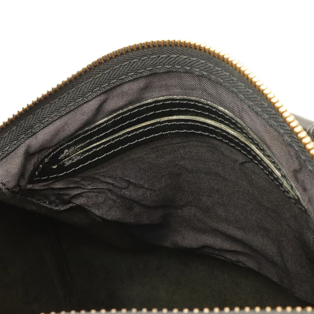 Louis Vuitton Epi Speedy 25 Mini Boston Bag Noir Black Gold — view 8