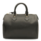 Louis Vuitton Epi Speedy 25 Mini Boston Bag Noir Black Gold