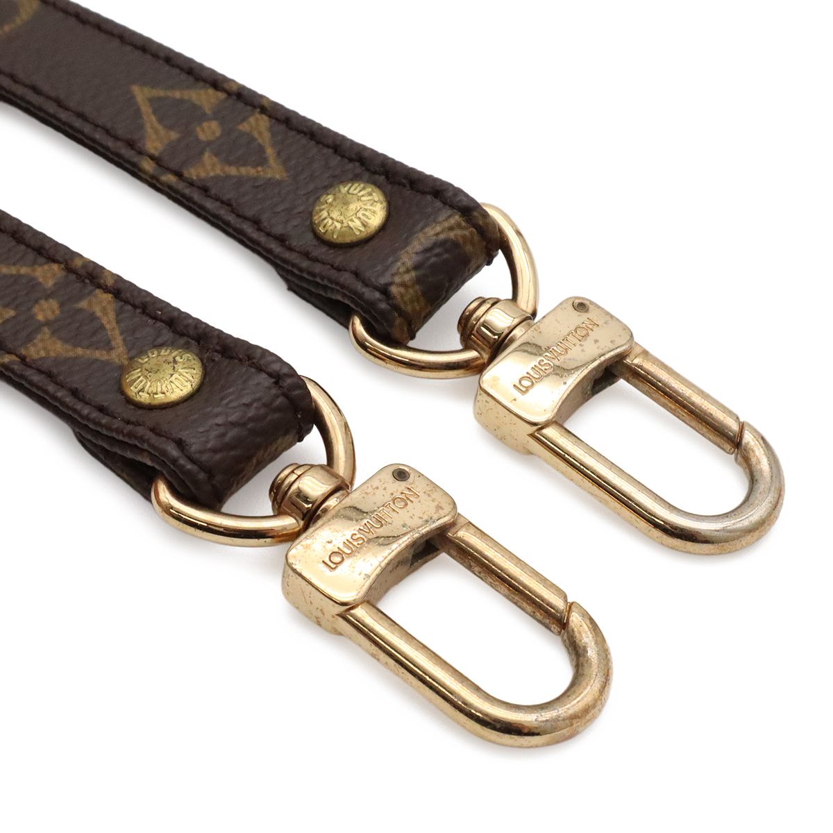 Louis Vuitton Monogram Shoulder Strap Only Gold — view 3