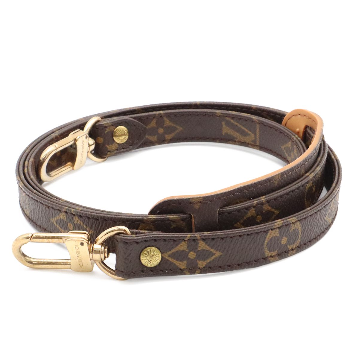 Louis Vuitton Monogram Shoulder Strap Only Gold