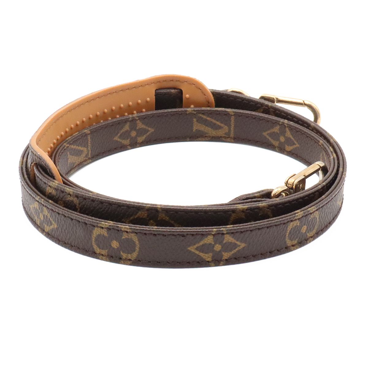 Louis Vuitton Monogram Shoulder Strap Only Gold — view 2