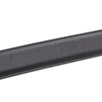 Gucci Belt Reversible Square Buckle Leather Black Silver — view 5