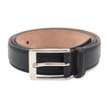 Gucci Belt Reversible Square Buckle Leather Black Silver
