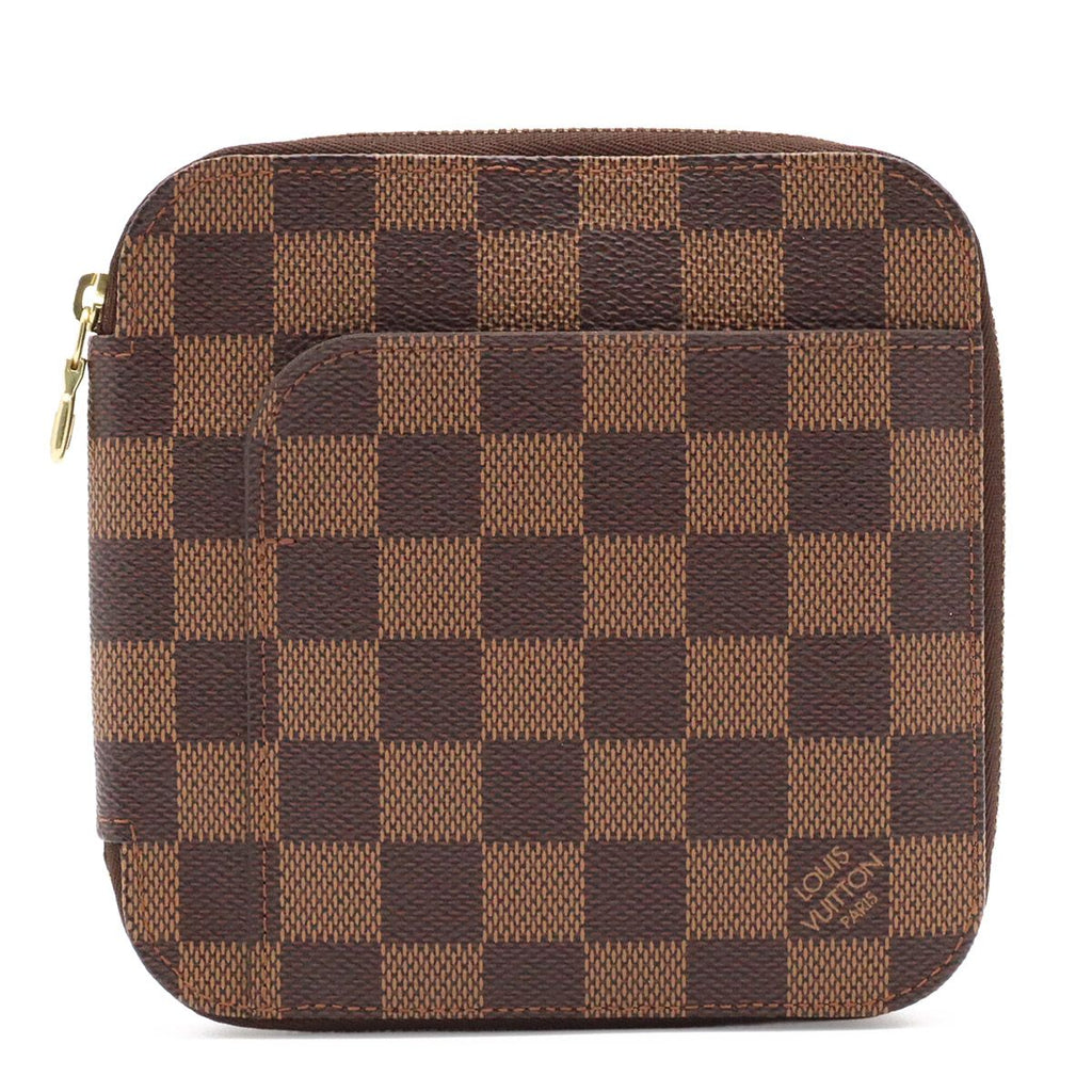 Louis Vuitton Damier Organizer Olaf Zip Around Bifold Wallet Passport Case