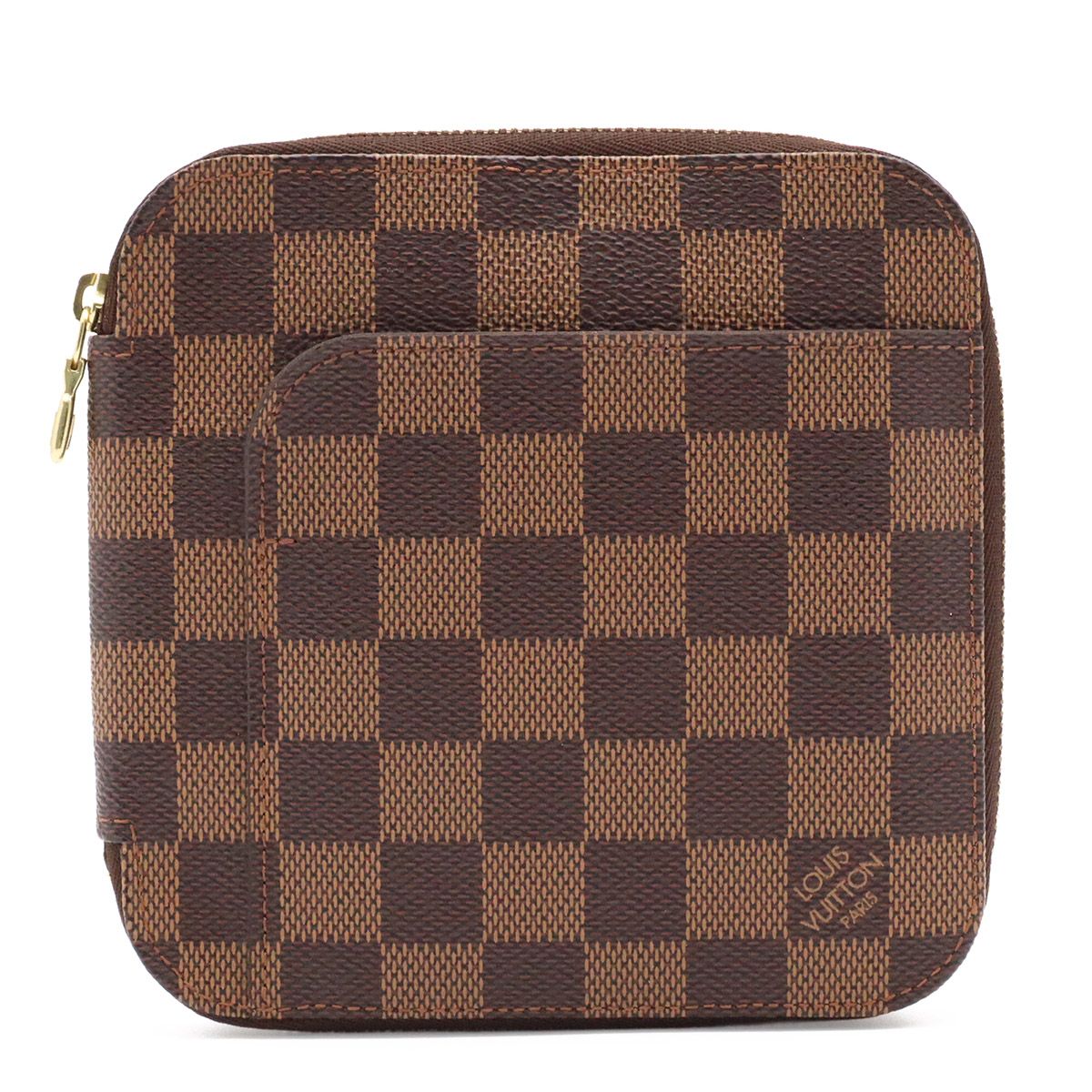 Louis Vuitton Damier Organizer Olaf Zip Around Bifold Wallet Passport Case
