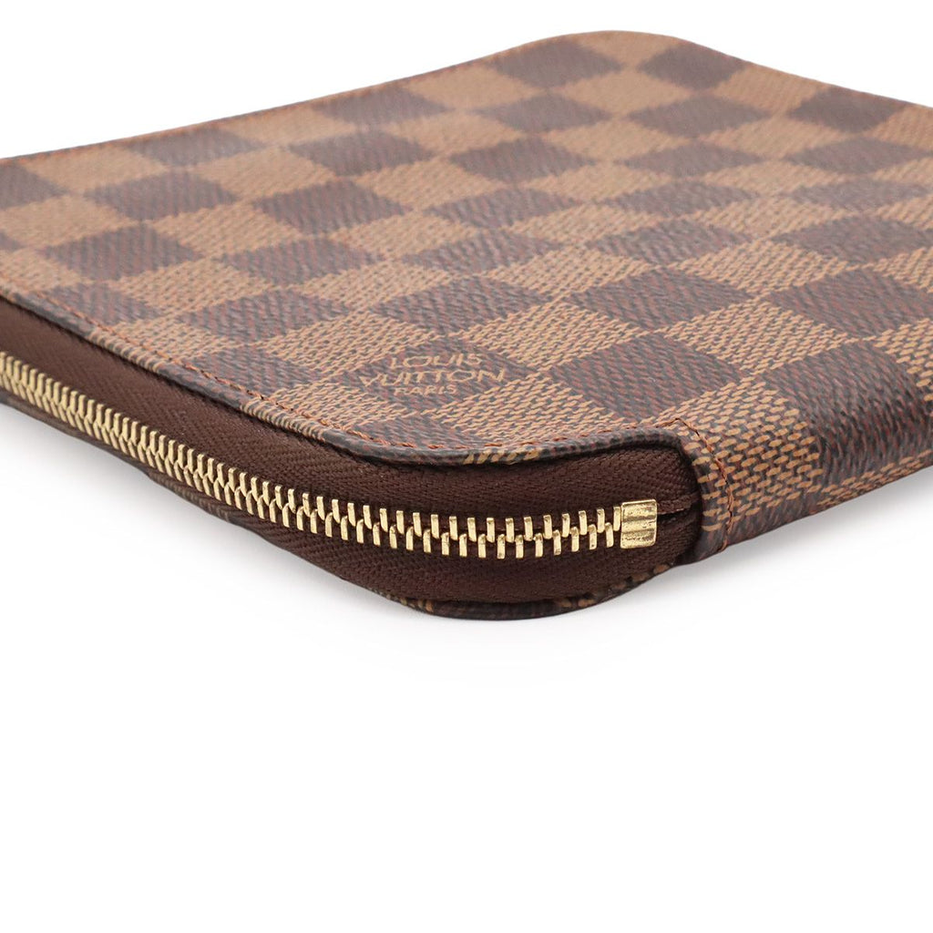 Louis Vuitton Damier Organizer Olaf Zip Around Bifold Wallet Passport Case — view 3
