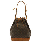 Louis Vuitton Monogram Noe Shoulder Bag Semi Drawstring