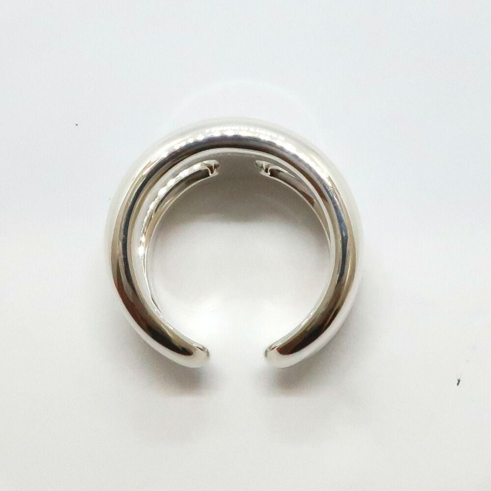 Hermes Osmose Ring GM Large 58 Silver — view 5