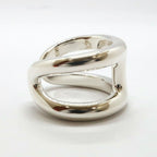 Hermes Osmose Ring GM Large 58 Silver — view 4
