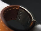 Hermes Ring Lurie Orange Silver Swift Metal — view 5