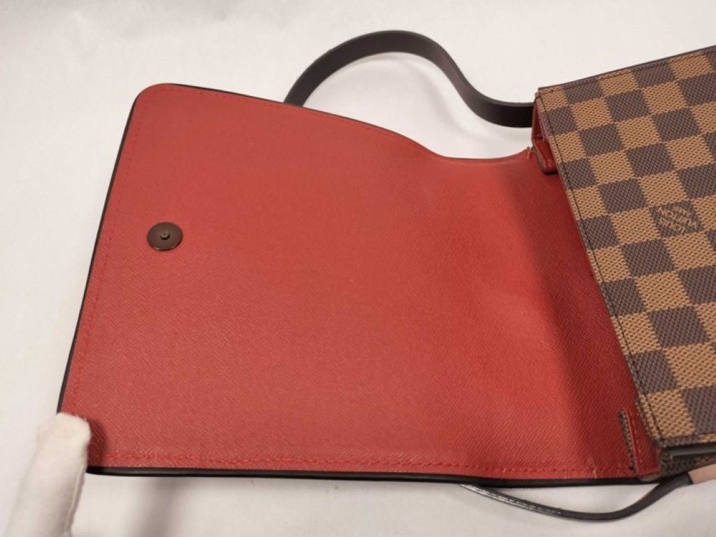 Louis Vuitton Shoulder Bag Tribeca Mini Ebene Damier Gold — view 7