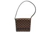 Louis Vuitton Shoulder Bag Tribeca Mini Ebene Damier Gold