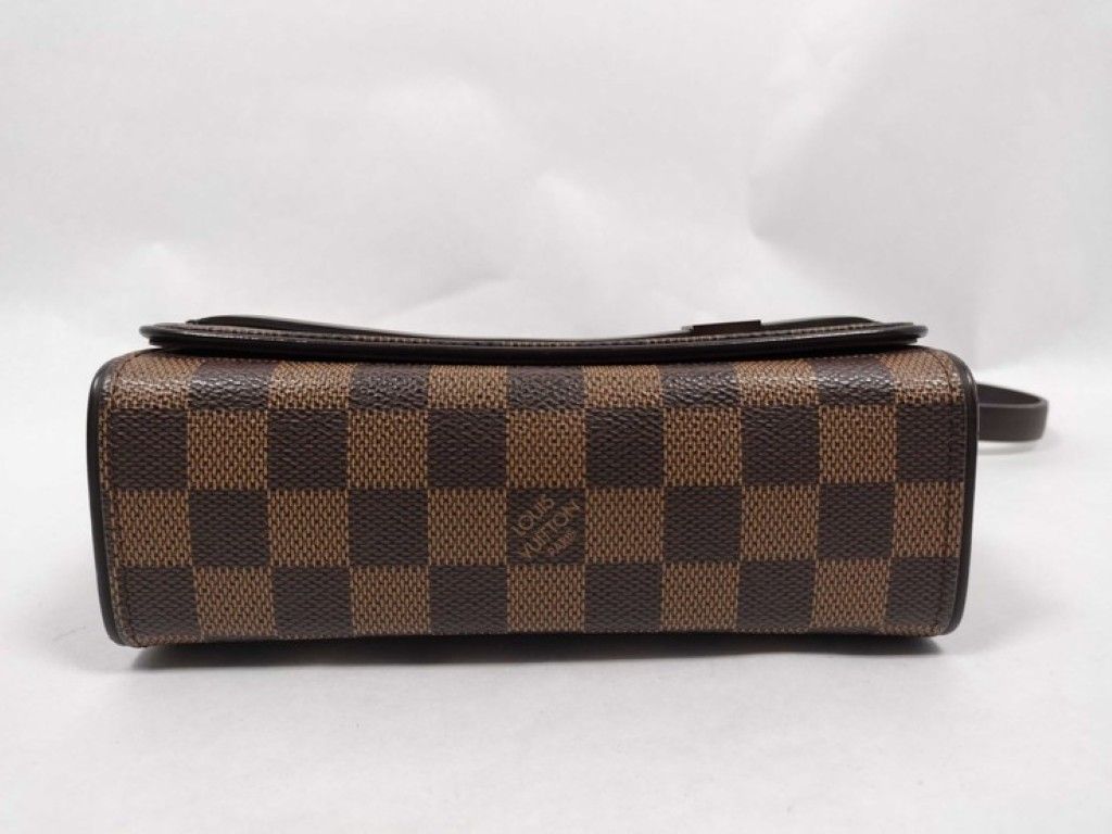 Louis Vuitton Shoulder Bag Tribeca Mini Ebene Damier Gold — view 5
