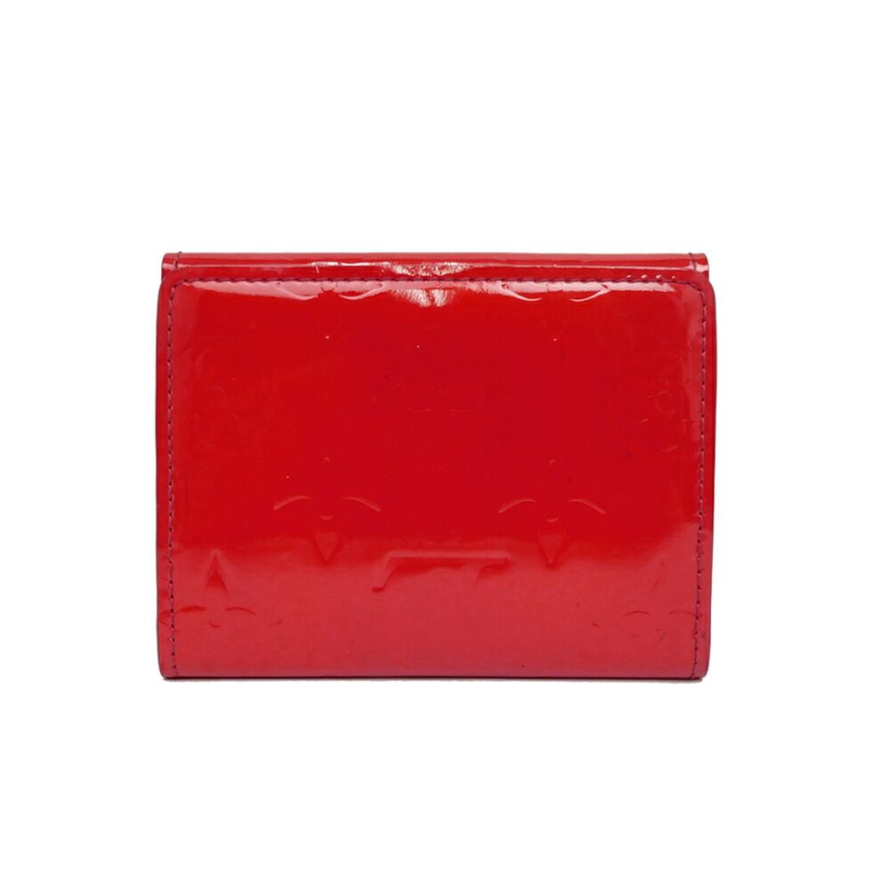 Louis Vuitton Vernis Ludlow Red Monogram GD Mini Wallet Coin Purse — view 2