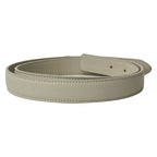 Saint Laurent Paris Belt Maillon White Gold Leather — view 2