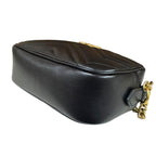 Gucci GG Marmont Shoulder Bag Leather Black — view 5