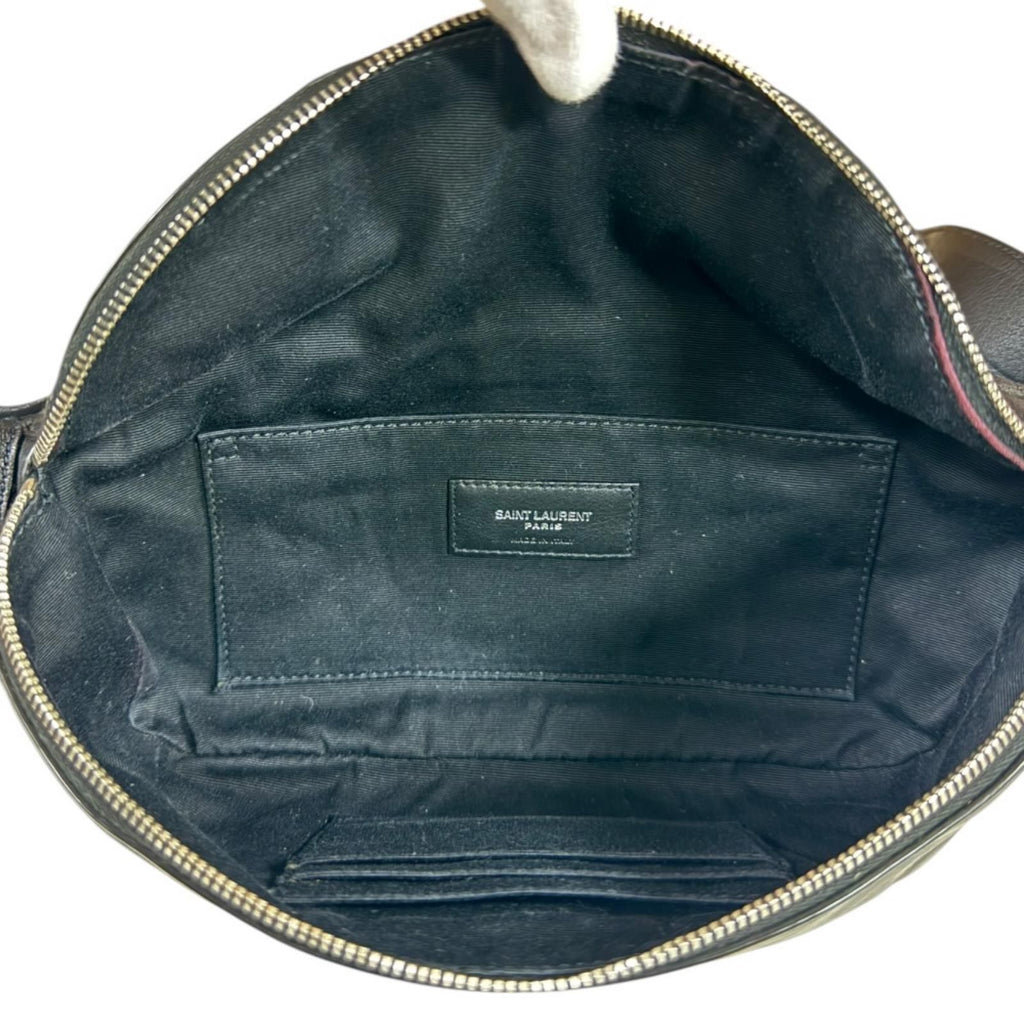 Saint Laurent Belt Bag Leather Black — view 6
